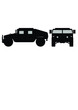 © kx59 - 高機動多用途装輪車両 US Army Light Tactical Vehicle HMMWV silhouette