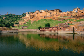 amer fort in jaipur, india