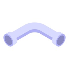 Poster - Sewerage pipe icon. Isometric of Sewerage pipe vector icon for web design isolated on white background