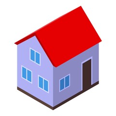Poster - Rent house investments icon. Isometric of Rent house investments vector icon for web design isolated on white background