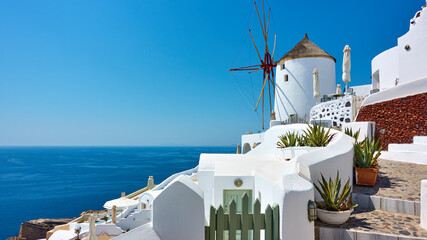 Wall Mural - Santorini in Greece