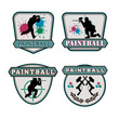 Vector paintball emblems