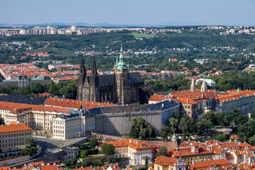 Prager Kleinseite mit Veitsdom