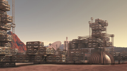 human colony on mars