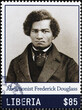 Abolitionist Frederick Douglass on postage stamp
