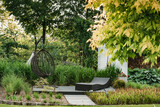 wiosenny ogród, piękny ogród, ogród, garden, beautiful garden, zielony ogród, nowoczesny ogród