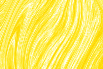 Sticker - Yellow liquid texture. Abstract background vector