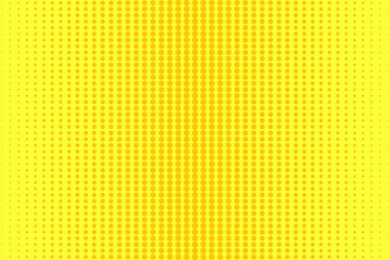 Poster - Cartoon yellow dots background. Color pattern, vector illustration. Stock image. EPS 10.