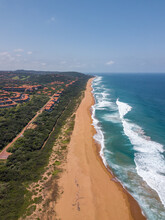 An Aerial View Of Zimbali Beach