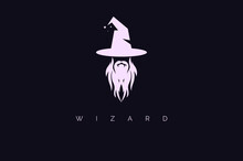 Creative Minimal Wizard Warlock Logo