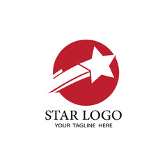 Star icon Template vector illustration design