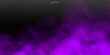 Purple Fog or smoke isolated transparent special effect. Purple vector cloudiness, mist or smog background. Vector illustration