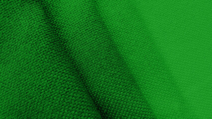 Wall Mural - close up of soft fabric catalog in various green color tone. a selection of fabric samples for upholstery furniture work with soft color tone.
