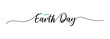 Earth day. 22 april. Earth day lettering. Lettering poster with text earth day. Vector
