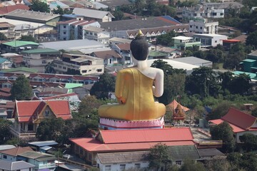 Wall Mural - statue of buddha in the temple