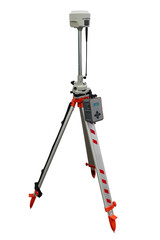 high-precision positioning device isolated on white