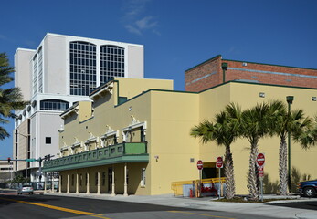 Sticker - Downtown Clearwater am Golf von Mexico, Florida