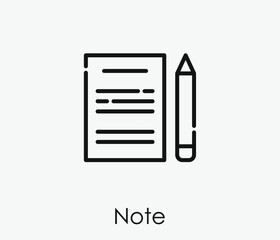 Poster - Clipboard vector icon.  Editable stroke. Linear style sign for use on web design and mobile apps, logo. Symbol illustration. Pixel vector graphics - Vector