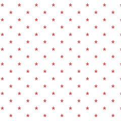 Poster - Star pattern on white background.