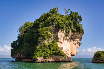 Los Haitises National Park in Samana, beautiful Islands, Dominican Republic