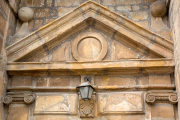 Canvas Print - Old Church Entrance