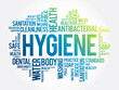 © dizain - Hygiene word cloud collage, health concept background