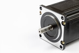 Fototapeta Tulipany - Stepper Motor for CNC machining with copy space
