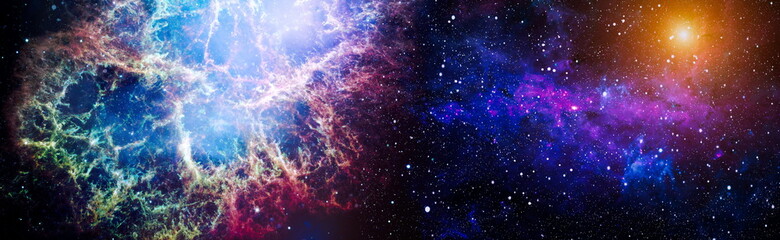 Wall Mural - high quality space background. explosion supernova. bright star nebula. distant galaxy. abstract ima