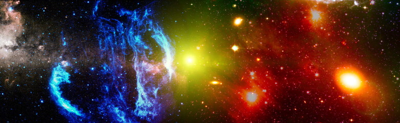 Wall Mural - high quality space background. explosion supernova. bright star nebula. distant galaxy. abstract ima