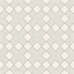  Vector seamless pattern. Modern stylish abstract texture. Repeating geometric tiles