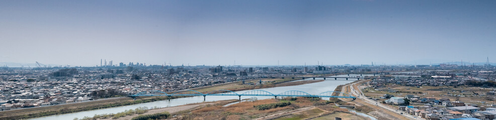 Wall Mural - 兵庫県・加古川の風景