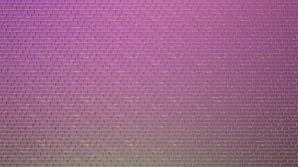Poster - Brick wall texture. The background. Desktop wallpaper. Smartphone display design. Urban style. 3d graphic illustration.