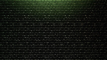 Poster - Brick wall texture. The background. Desktop wallpaper. Smartphone display design. Urban style. 3d graphic illustration.