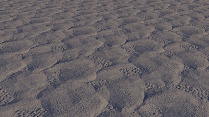 Poster - The texture of a gray stone with circular growths on it. The background. Desktop wallpaper.  3d graphic illustration.
