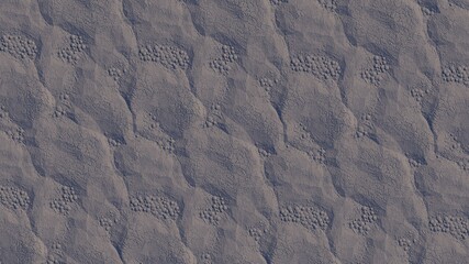 Poster - The texture of a gray stone with circular growths on it. The background. Desktop wallpaper.  3d graphic illustration.