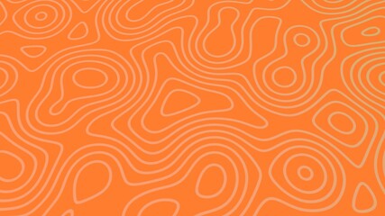 Poster - Wavy chaotic lines on a colored background. Desktop wallpaper. Suitable for smartphone decoration. Futuristic design. 3d graphic illustration. The background.