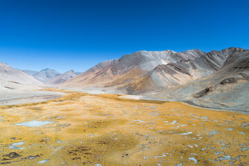 Wall Mural - Aerial photography of natural scenery in Tibet