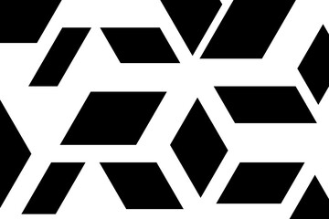 Wall Mural - abstract background pattern made with rhomboidal polygonal geometric shapes. modern, simple, bold ve
