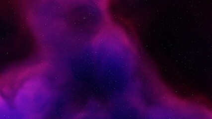 nebula in deep space, abstract colorful background 3d render