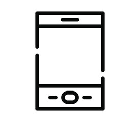 Canvas Print - Smartphone icon