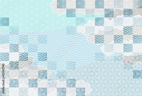 和模様 アドビストックのデザイン かべいろ Com おしゃれ壁紙リフォーム貼り替え インクジェット壁紙のかべいろ Com