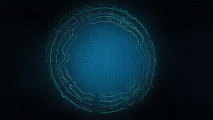 Circuit communication concept for technology illustration background for websites.