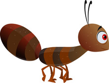 Cartoon Ant Insect Stock Illustration
