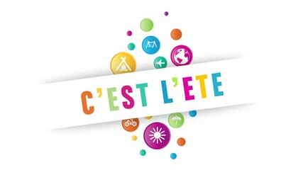 Poster - c'est l'été