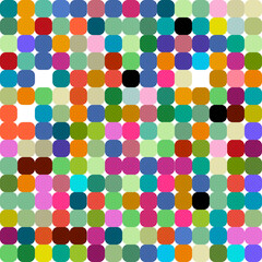Aufkleber - Abstract geometric seamless pattern for your design