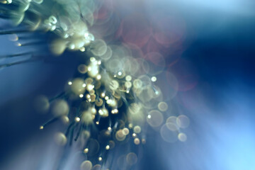 Aufkleber - Beautiful abstract  blurred bokeh colored background pattern for design.