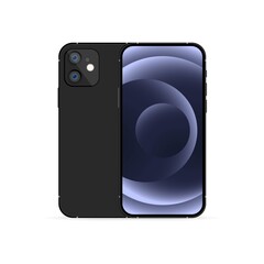 Poster - Smartphone mockup with modern display. Phone icon. Smartphone logo. Cellphone frame with modern display isolated templates. Mobile device. Vector EPS 10. Isolated on white background