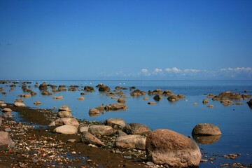 rocks in the sea