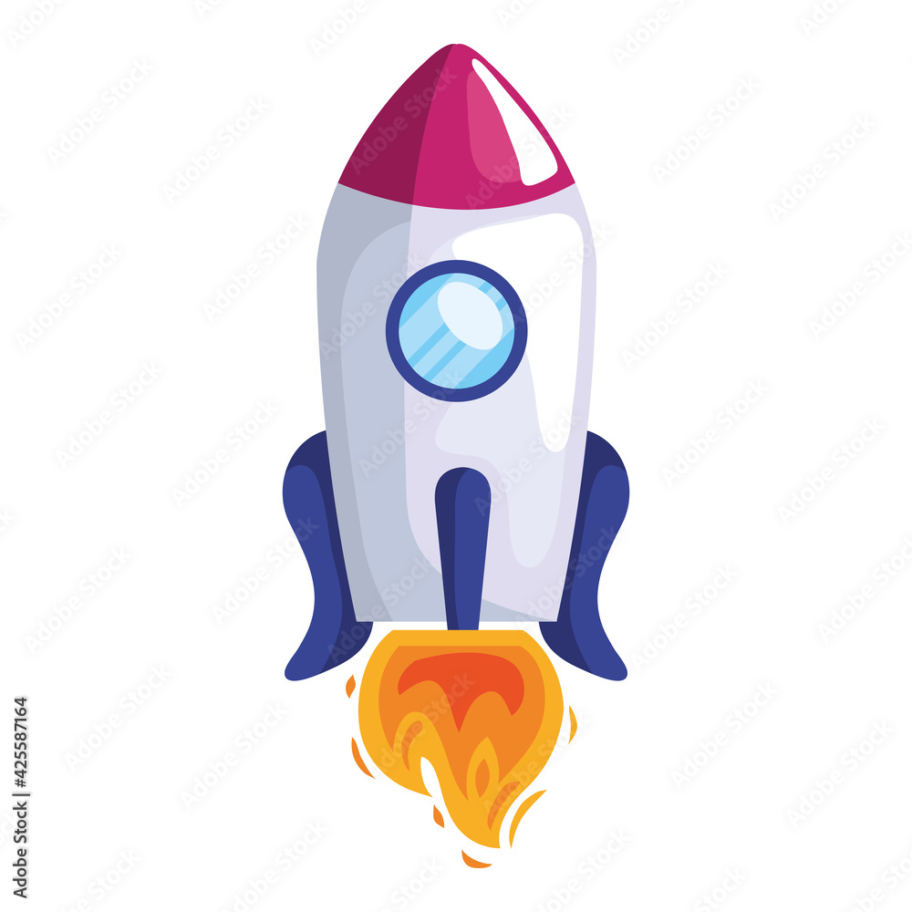 rocket startup vehicle - obrazy, fototapety, plakaty 