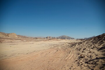 sand dunes in the desert